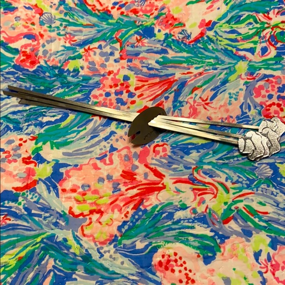 Set of 4 Pampered Chef BBQ Skewers - Picture 1 of 3